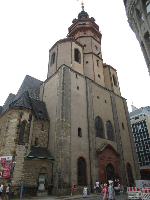 Bijzondere oude kerk in Leipzig